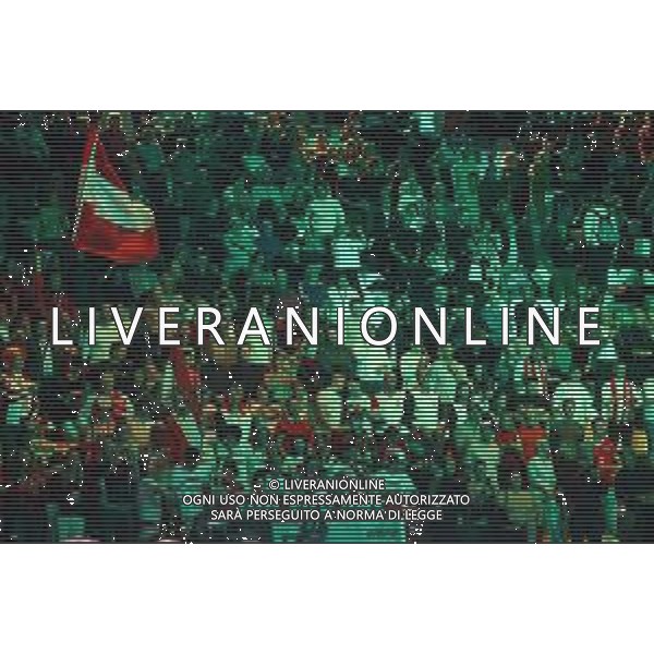 TVRCOR 19-11-2025 – 2025 Davis Cup Finals - Final Eight Bologna (BO) – SuperTennis Arena di BolognaFiere - Italia vs Austria nella foto tifosi Austria FOTO ROBERTA CORRADIN-AG ALDO LIVERANI SAS