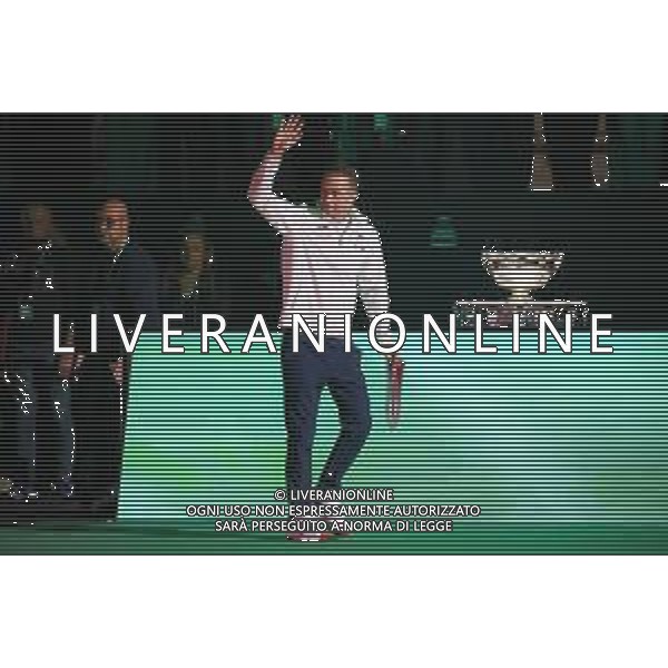 TVRCOR 19-11-2025 – 2025 Davis Cup Finals - Final Eight Bologna (BO) – SuperTennis Arena di BolognaFiere - Italia vs Austria nella foto Capitano Filippo Volandri (ITA) FOTO ROBERTA CORRADIN-AG ALDO LIVERANI SAS