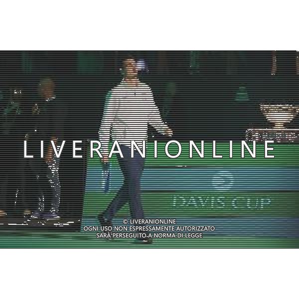 TVRCOR 19-11-2025 – 2025 Davis Cup Finals - Final Eight Bologna (BO) – SuperTennis Arena di BolognaFiere - Italia vs Austria nella foto Lorenzo Sonego (ITA) FOTO ROBERTA CORRADIN-AG ALDO LIVERANI SAS