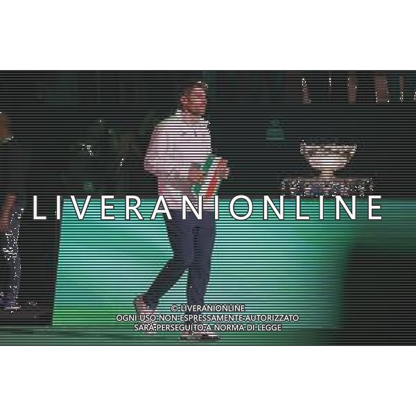 TVRCOR 19-11-2025 – 2025 Davis Cup Finals - Final Eight Bologna (BO) – SuperTennis Arena di BolognaFiere - Italia vs Austria nella foto Simone Bolelli FOTO ROBERTA CORRADIN-AG ALDO LIVERANI SAS