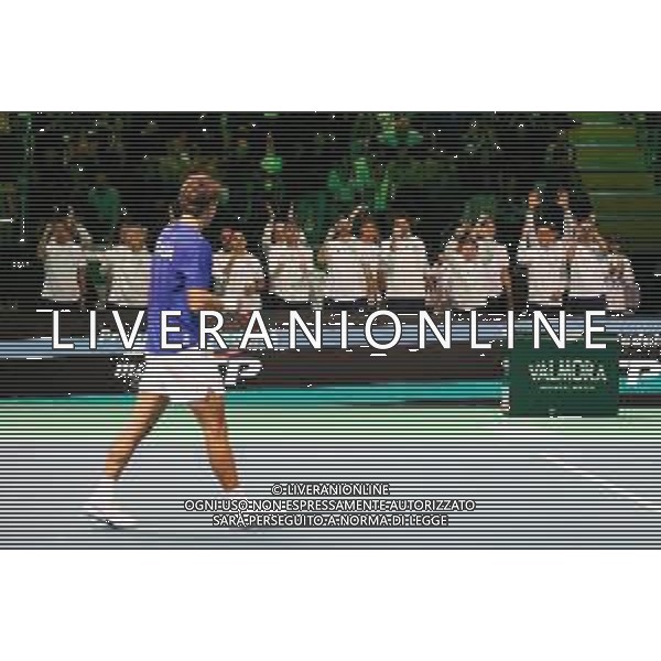 TVRCOR 19-11-2025 – 2025 Davis Cup Finals - Final Eight Bologna (BO) – SuperTennis Arena di BolognaFiere - Italia vs Austria nella foto esultanza Italia dopo la vittoria di Flavio Cobolli (ITA) FOTO ROBERTA CORRADIN-AG ALDO LIVERANI SAS