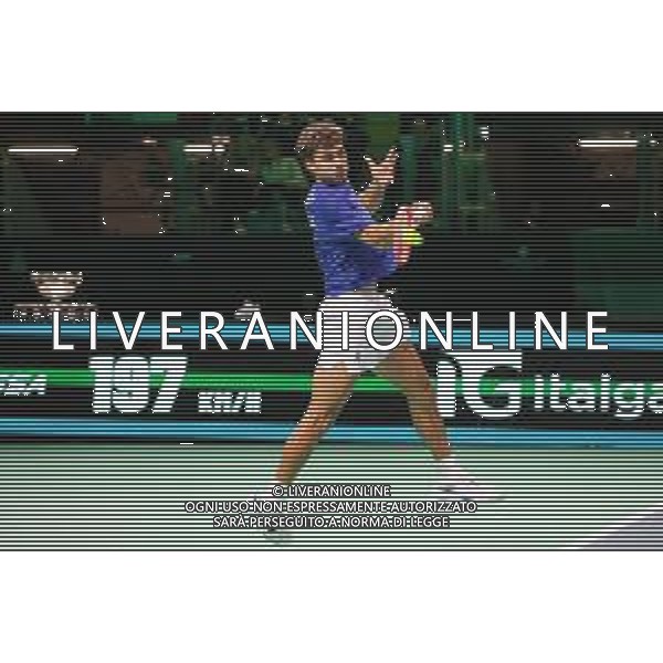 TVRCOR 19-11-2025 – 2025 Davis Cup Finals - Final Eight Bologna (BO) – SuperTennis Arena di BolognaFiere - Italia vs Austria nella foto Flavio Cobolli (ITA) FOTO ROBERTA CORRADIN-AG ALDO LIVERANI SAS