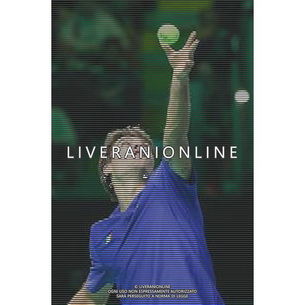 TVRCOR 19-11-2025 – 2025 Davis Cup Finals - Final Eight Bologna (BO) – SuperTennis Arena di BolognaFiere - Italia vs Austria nella foto Flavio Cobolli (ITA) FOTO ROBERTA CORRADIN-AG ALDO LIVERANI SAS