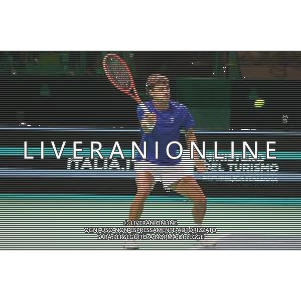 TVRCOR 19-11-2025 – 2025 Davis Cup Finals - Final Eight Bologna (BO) – SuperTennis Arena di BolognaFiere - Italia vs Austria nella foto Flavio Cobolli (ITA) FOTO ROBERTA CORRADIN-AG ALDO LIVERANI SAS