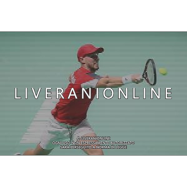 TVRCOR 19-11-2025 – 2025 Davis Cup Finals - Final Eight Bologna (BO) – SuperTennis Arena di BolognaFiere - Italia vs Austria nella foto Filip Misolic (AUT) FOTO ROBERTA CORRADIN-AG ALDO LIVERANI SAS