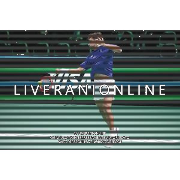 TVRCOR 19-11-2025 – 2025 Davis Cup Finals - Final Eight Bologna (BO) – SuperTennis Arena di BolognaFiere - Italia vs Austria nella foto Flavio Cobolli (ITA) FOTO ROBERTA CORRADIN-AG ALDO LIVERANI SAS