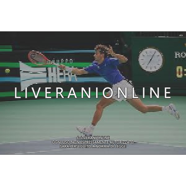 TVRCOR 19-11-2025 – 2025 Davis Cup Finals - Final Eight Bologna (BO) – SuperTennis Arena di BolognaFiere - Italia vs Austria nella foto Flavio Cobolli (ITA) FOTO ROBERTA CORRADIN-AG ALDO LIVERANI SAS