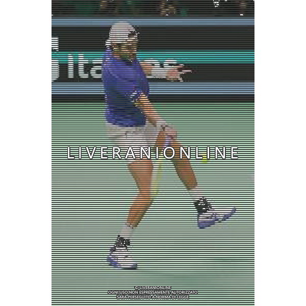 TVRCOR 19-11-2025 – 2025 Davis Cup Finals - Final Eight Bologna (BO) – SuperTennis Arena di BolognaFiere - Italia vs Austria nella foto Matteo Berrettini FOTO ROBERTA CORRADIN-AG ALDO LIVERANI SAS