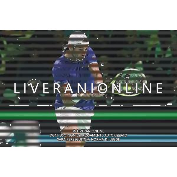 TVRCOR 19-11-2025 – 2025 Davis Cup Finals - Final Eight Bologna (BO) – SuperTennis Arena di BolognaFiere - Italia vs Austria nella foto Matteo Berrettini FOTO ROBERTA CORRADIN-AG ALDO LIVERANI SAS