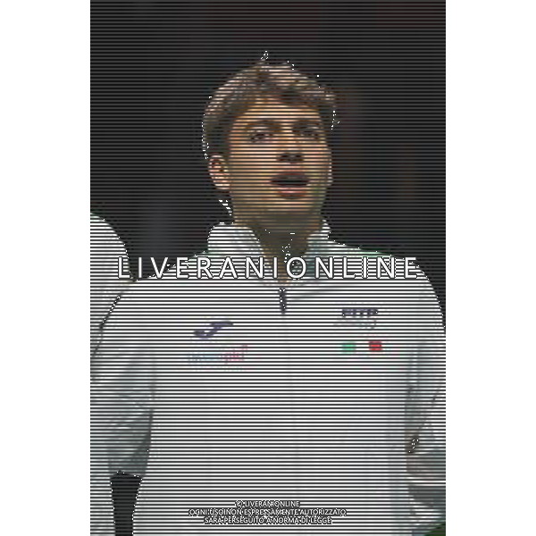 TVRCOR 19-11-2025 – 2025 Davis Cup Finals - Final Eight Bologna (BO) – SuperTennis Arena di BolognaFiere - Italia vs Austria nella foto Flavio Cobolli (ITA) FOTO ROBERTA CORRADIN-AG ALDO LIVERANI SAS