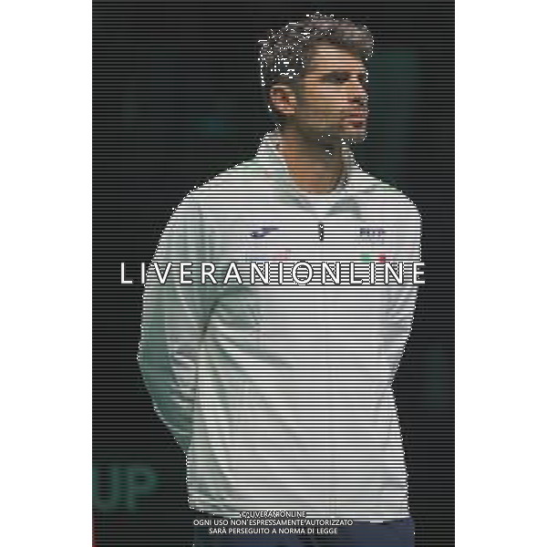 TVRCOR 19-11-2025 – 2025 Davis Cup Finals - Final Eight Bologna (BO) – SuperTennis Arena di BolognaFiere - Italia vs Austria nella foto Simone Bolelli FOTO ROBERTA CORRADIN-AG ALDO LIVERANI SAS