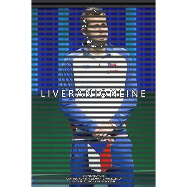 TVRCOR 20-11-2025 – 2025 Davis Cup Finals - Final Eight Bologna (BO) – SuperTennis Arena di BolognaFiere – Spagna vs Repubblica Ceca nella foto Adam Pavlasek ©TVRCOR Roberta Corradin - AG ALDO LIVERANI SAS