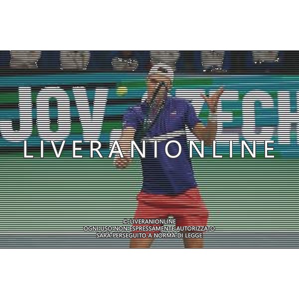 TVRCOR 20-11-2025 – 2025 Davis Cup Finals - Final Eight Bologna (BO) – SuperTennis Arena di BolognaFiere – Spagna vs Repubblica Ceca nella foto Jakub MENSIK (CZE) ©TVRCOR Roberta Corradin - AG ALDO LIVERANI SAS