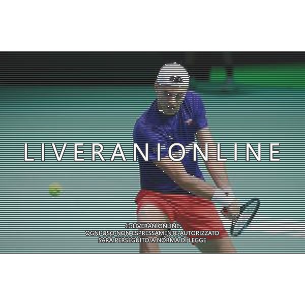 TVRCOR 20-11-2025 – 2025 Davis Cup Finals - Final Eight Bologna (BO) – SuperTennis Arena di BolognaFiere – Spagna vs Repubblica Ceca nella foto Jakub MENSIK (CZE) ©TVRCOR Roberta Corradin - AG ALDO LIVERANI SAS