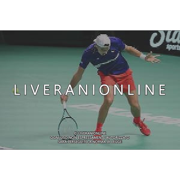 TVRCOR 20-11-2025 – 2025 Davis Cup Finals - Final Eight Bologna (BO) – SuperTennis Arena di BolognaFiere – Spagna vs Repubblica Ceca nella foto Jakub MENSIK (CZE) ©TVRCOR Roberta Corradin - AG ALDO LIVERANI SAS