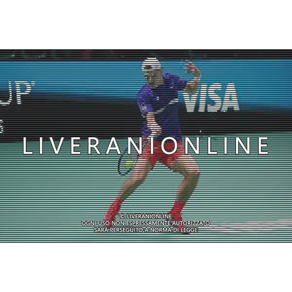 TVRCOR 20-11-2025 – 2025 Davis Cup Finals - Final Eight Bologna (BO) – SuperTennis Arena di BolognaFiere – Spagna vs Repubblica Ceca nella foto Jakub MENSIK (CZE) ©TVRCOR Roberta Corradin - AG ALDO LIVERANI SAS