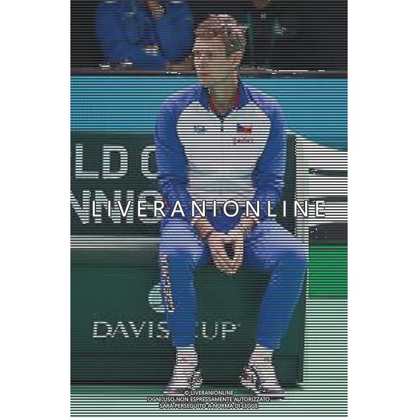 TVRCOR 20-11-2025 – 2025 Davis Cup Finals - Final Eight Bologna (BO) – SuperTennis Arena di BolognaFiere – Spagna vs Repubblica Ceca nella foto capitano Repubblica Ceca Tomáš Berdych ©TVRCOR Roberta Corradin - AG ALDO LIVERANI SAS