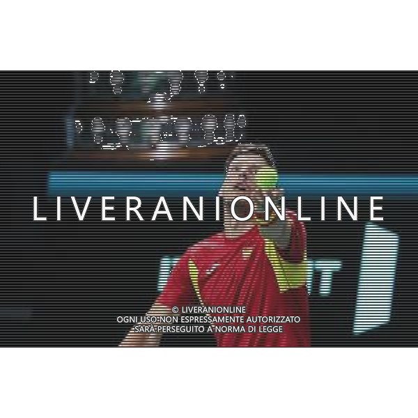 TVRCOR 20-11-2025 – 2025 Davis Cup Finals - Final Eight Bologna (BO) – SuperTennis Arena di BolognaFiere – Spagna vs Repubblica Ceca nella foto Pablo CARRENO BUSTA (ESP) ©TVRCOR Roberta Corradin - AG ALDO LIVERANI SAS