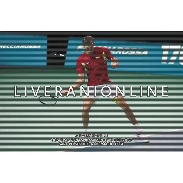 TVRCOR 20-11-2025 – 2025 Davis Cup Finals - Final Eight Bologna (BO) – SuperTennis Arena di BolognaFiere – Spagna vs Repubblica Ceca nella foto Pablo CARRENO BUSTA (ESP) ©TVRCOR Roberta Corradin - AG ALDO LIVERANI SAS