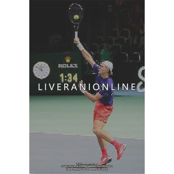 TVRCOR 20-11-2025 – 2025 Davis Cup Finals - Final Eight Bologna (BO) – SuperTennis Arena di BolognaFiere – Spagna vs Repubblica Ceca nella foto Jakub MENSIK (CZE) ©TVRCOR Roberta Corradin - AG ALDO LIVERANI SAS