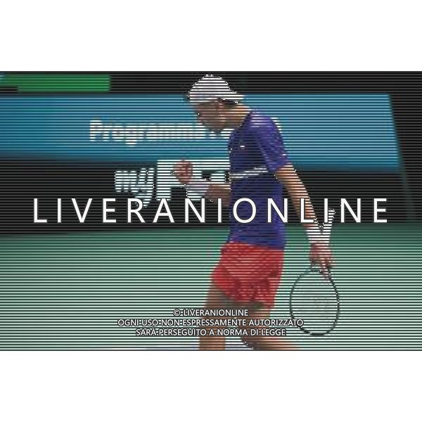 TVRCOR 20-11-2025 – 2025 Davis Cup Finals - Final Eight Bologna (BO) – SuperTennis Arena di BolognaFiere – Spagna vs Repubblica Ceca nella foto Jakub MENSIK (CZE) ©TVRCOR Roberta Corradin - AG ALDO LIVERANI SAS