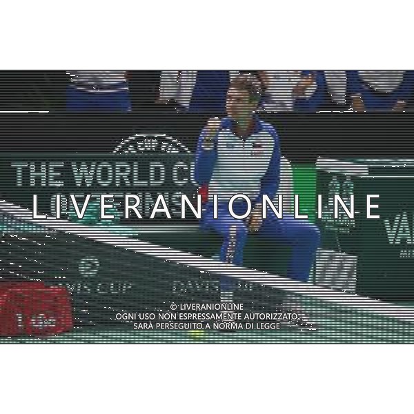 TVRCOR 20-11-2025 – 2025 Davis Cup Finals - Final Eight Bologna (BO) – SuperTennis Arena di BolognaFiere – Spagna vs Repubblica Ceca nella foto Capitano Repubblica Ceca Tomáš Berdych ©TVRCOR Roberta Corradin - AG ALDO LIVERANI SAS