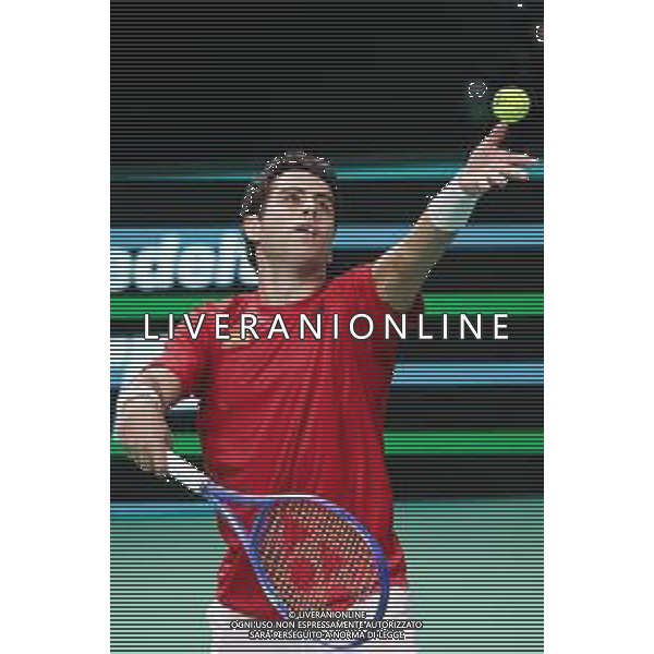 TVRCOR 20-11-2025 – 2025 Davis Cup Finals - Final Eight Bologna (BO) – SuperTennis Arena di BolognaFiere – Spagna vs Repubblica Ceca nella foto Jaume MUNAR (ESP) ©TVRCOR Roberta Corradin - AG ALDO LIVERANI SAS