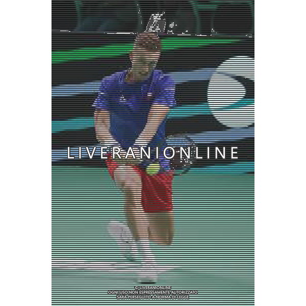 TVRCOR 20-11-2025 – 2025 Davis Cup Finals - Final Eight Bologna (BO) – SuperTennis Arena di BolognaFiere – Spagna vs Repubblica Ceca nella foto Jiri LEHECKA (CZE) ©TVRCOR Roberta Corradin - AG ALDO LIVERANI SAS