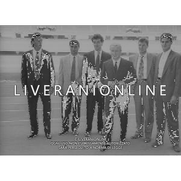 NEG- RETROSPETTIVA GIOVANNI TRAPATTONI ALLENATORE JUVENTUS CALCIO NELLA FOTO GIOVANNI TRAPATTONI NEL GIUGNO DELL’ANNO 1991 ALLA PRESENTAZIONE DEI NUOVI ACQUISTI: DINO BAGGIO, ANGELO PERUZZI, LAMBERTO PIOVANELLI, MASSIMO CARRERA E FABIO MARCHIORO AG ALDO LIVERANI SAS