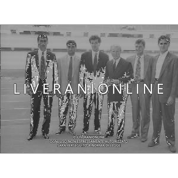 NEG- RETROSPETTIVA GIOVANNI TRAPATTONI ALLENATORE JUVENTUS CALCIO NELLA FOTO GIOVANNI TRAPATTONI NEL GIUGNO DELL’ANNO 1991 ALLA PRESENTAZIONE DEI NUOVI ACQUISTI: DINO BAGGIO, ANGELO PERUZZI, LAMBERTO PIOVANELLI, MASSIMO CARRERA E FABIO MARCHIORO AG ALDO LIVERANI SAS