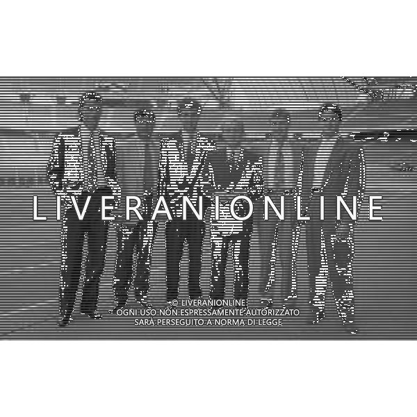 NEG- RETROSPETTIVA GIOVANNI TRAPATTONI ALLENATORE JUVENTUS CALCIO NELLA FOTO GIOVANNI TRAPATTONI NEL GIUGNO DELL’ANNO 1991 ALLA PRESENTAZIONE DEI NUOVI ACQUISTI: DINO BAGGIO, ANGELO PERUZZI, LAMBERTO PIOVANELLI, MASSIMO CARRERA E FABIO MARCHIORO AG ALDO LIVERANI SAS