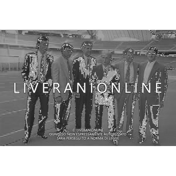 NEG- RETROSPETTIVA GIOVANNI TRAPATTONI ALLENATORE JUVENTUS CALCIO NELLA FOTO GIOVANNI TRAPATTONI NEL GIUGNO DELL’ANNO 1991 ALLA PRESENTAZIONE DEI NUOVI ACQUISTI: DINO BAGGIO, ANGELO PERUZZI, LAMBERTO PIOVANELLI, MASSIMO CARRERA E FABIO MARCHIORO AG ALDO LIVERANI SAS