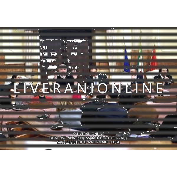 IMOLA 20 11 2025 CONSIGLIO COMUNALE "GIORNATA CONTRO LA VIOLENZA SULLE DONNE" NELLA FOTO PARROCO DI NOVELLARA GIORDANO GOCCINI ©SANNA - AGENZIA ALDO LIVERANI SAS