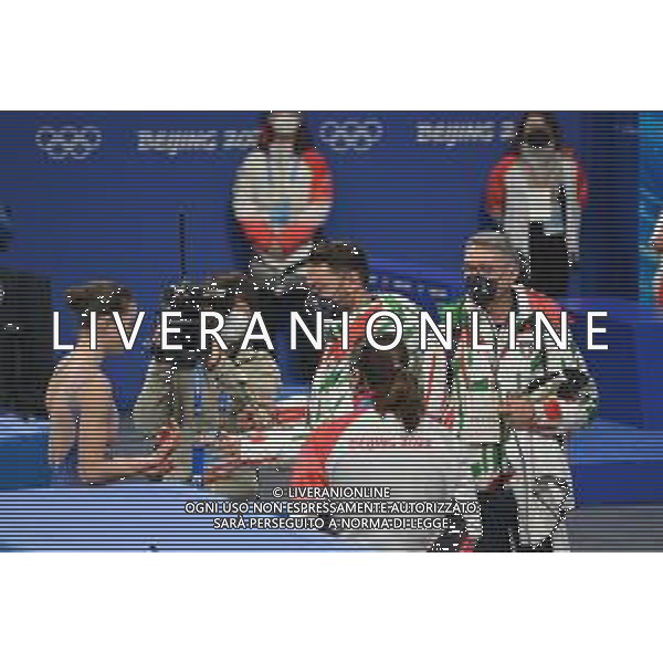 TVPG Olimpiadi invernali Bejing2022 nella foto Lara Naki Gutmann nella gara di pattinaggio artistico individuale 4/20-02-2022 Pechino (Cina) foto pasquale golia-ag aldo liverani sas