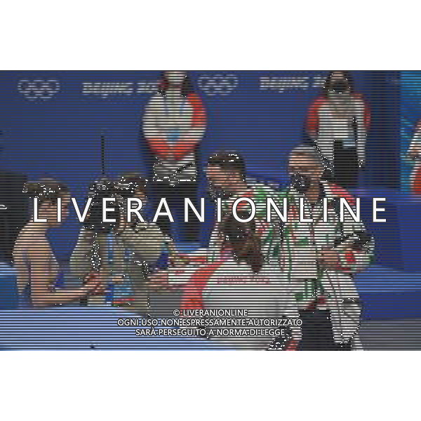 TVPG Olimpiadi invernali Bejing2022 nella foto Lara Naki Gutmann nella gara di pattinaggio artistico individuale 4/20-02-2022 Pechino (Cina) foto pasquale golia-ag aldo liverani sas