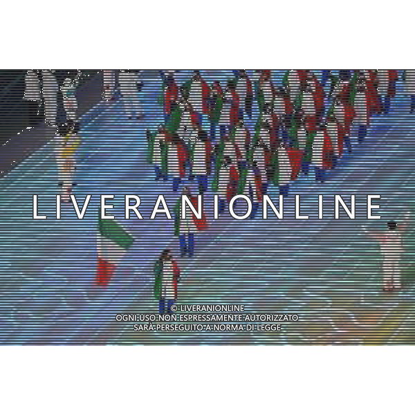 TVPG Olimpiadi invernali Bejing2022 nella foto ngresso delegazione Italia durante la Cerimonia d\'apertura 4/20-02-2022 Pechino (Cina) foto pasquale golia-ag aldo liverani sas