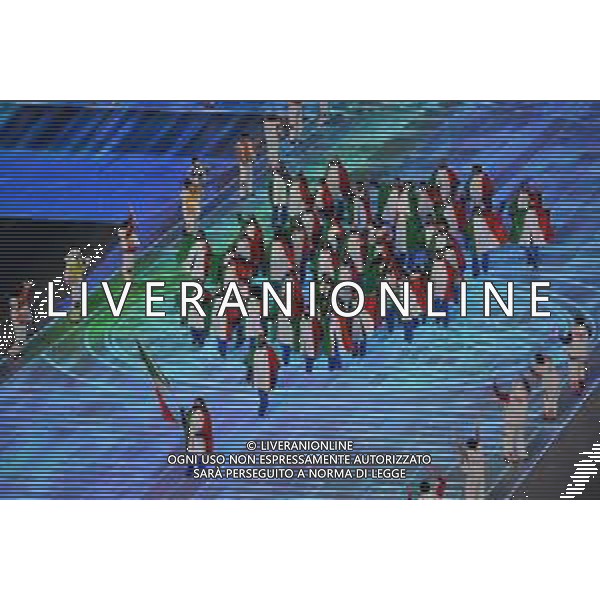 TVPG Olimpiadi invernali Bejing2022 nella foto ngresso delegazione Italia durante la Cerimonia d\'apertura 4/20-02-2022 Pechino (Cina) foto pasquale golia-ag aldo liverani sas