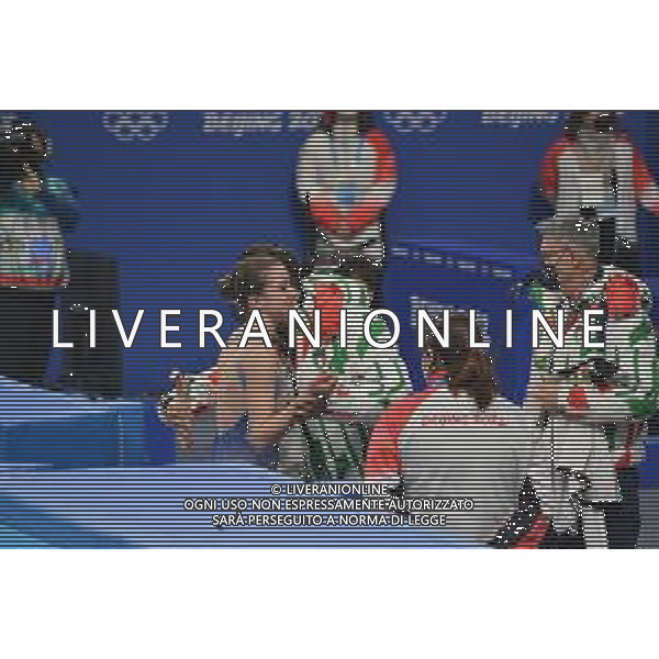 TVPG Olimpiadi invernali Bejing2022 nella foto Lara Naki Gutmann nella gara di pattinaggio artistico individuale 4/20-02-2022 Pechino (Cina) foto pasquale golia-ag aldo liverani sas