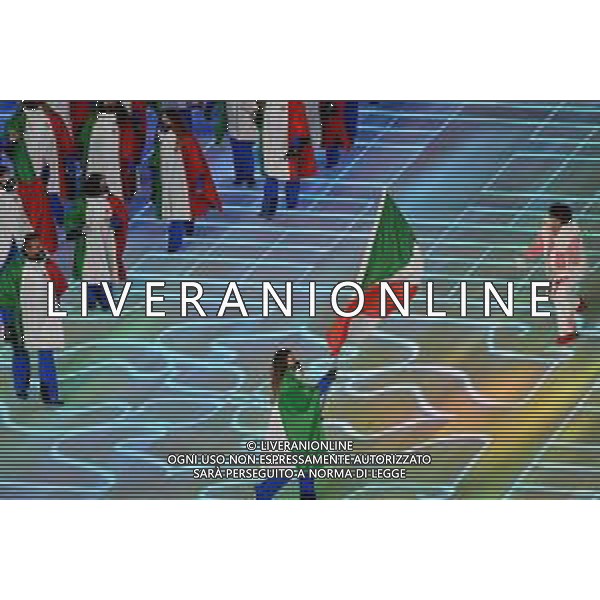 TVPG Olimpiadi invernali Bejing2022 nella foto Michela Moioli e ngresso delegazione Italia durante la Cerimonia d\'apertura 4/20-02-2022 Pechino (Cina) foto pasquale golia-ag aldo liverani sas