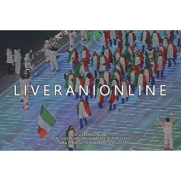 TVPG Olimpiadi invernali Bejing2022 nella foto ngresso delegazione Italia durante la Cerimonia d\'apertura 4/20-02-2022 Pechino (Cina) foto pasquale golia-ag aldo liverani sas