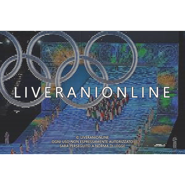 TVPG Olimpiadi invernali Bejing2022 nella foto ngresso delegazione Italia durante la Cerimonia d\'apertura 4/20-02-2022 Pechino (Cina) foto pasquale golia-ag aldo liverani sas