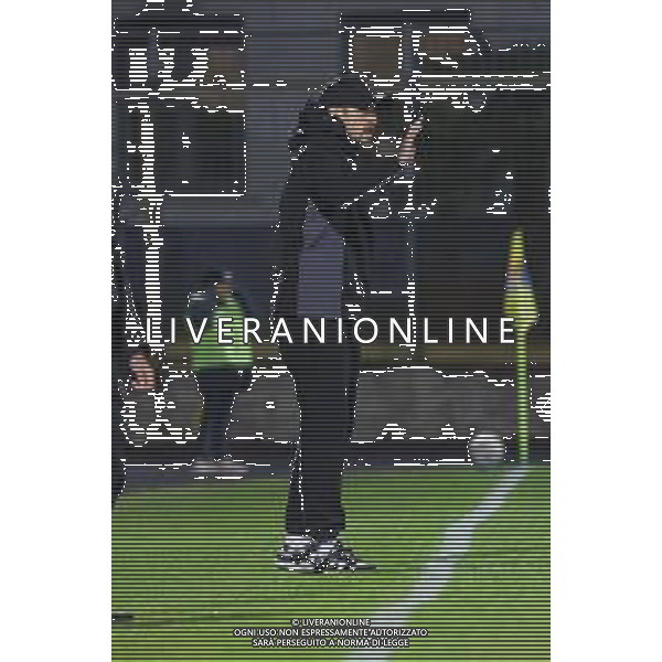 TVRCOR – Pro Patria vs Pergolettese – Serie C 15a giornata Campionato Calcio Serie C Lega Pro Busto Arsizio (VA) 21-11-2025 Stadio Carlo Speroni nella foto allenatore Pro Patria Leandro Greco foto roberta corradin-ag aldo liverani sas