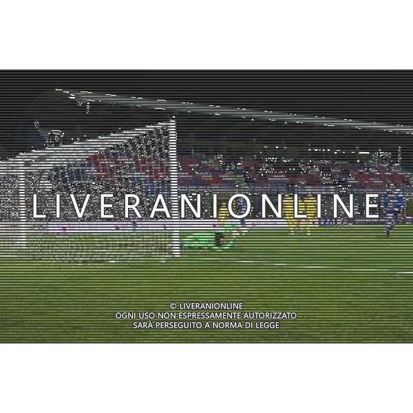 TVRCOR – Pro Patria vs Pergolettese – Serie C 15a giornata Campionato Calcio Serie C Lega Pro Busto Arsizio (VA) 21-11-2025 Stadio Carlo Speroni nella foto rigore Pro Patria calciato da Ferdinando Mastroianni che porta la squadra in vantaggio foto roberta corradin-ag aldo liverani sas