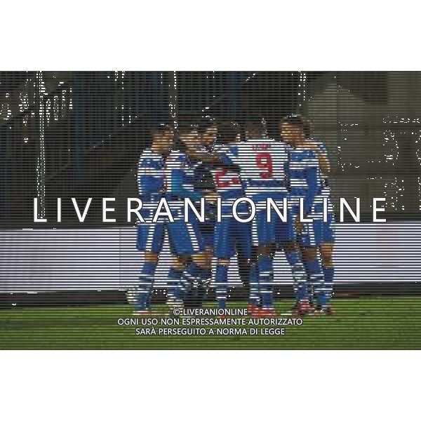 TVRCOR – Pro Patria vs Pergolettese – Serie C 15a giornata Campionato Calcio Serie C Lega Pro Busto Arsizio (VA) 21-11-2025 Stadio Carlo Speroni nella foto esultanza Pro Patria dopo il goal di Alessandro Di Munno foto roberta corradin-ag aldo liverani sas