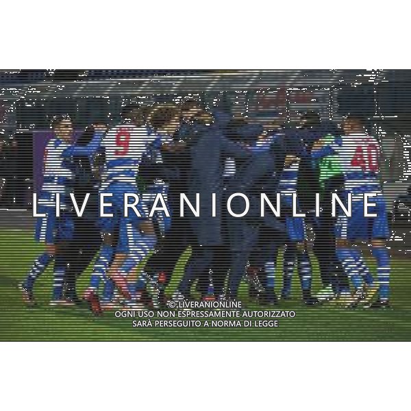 TVRCOR – Pro Patria vs Pergolettese – Serie C 15a giornata Campionato Calcio Serie C Lega Pro Busto Arsizio (VA) 21-11-2025 Stadio Carlo Speroni nella foto esultanza Pro Patria dopo il goal di Ferdinando Mastroianni su rigore foto roberta corradin-ag aldo liverani sas