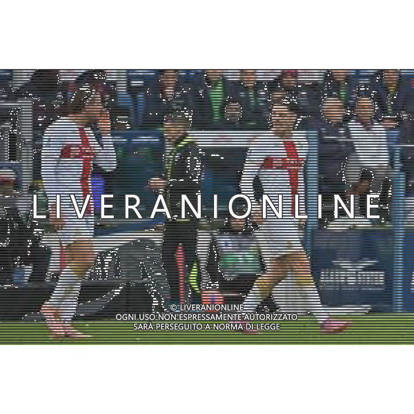 22-11-2025. Cagliari calcio-Genoa F.C: calcio, 12° giornta serie A 2025/2026, campionato calcio Italia, stadio Unipol Domus Cagliari. Foto Salvatore Moi/Agenzia Aldo Liverani s.as. Nella foto: Gol Genoa in trasferta contro Cagliari allo stadio Unipol Domus. Segna: Vitinha Genoa ©MOI SALVATORE - AGENZIA ALDO LIVERANI SAS