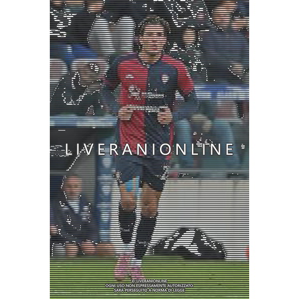 22-11-2025. Cagliari calcio-Genoa F.C: calcio, 12° giornta serie A 2025/2026, campionato calcio Italia, stadio Unipol Domus Cagliari. Foto Salvatore Moi/Agenzia Aldo Liverani s.as. Nella foto: Gol Cagliari in casa allo stadio Unipol Domus contro Sassuolo. Segna: Gennaro Borrelli Cagliari ©MOI SALVATORE - AGENZIA ALDO LIVERANI SAS
