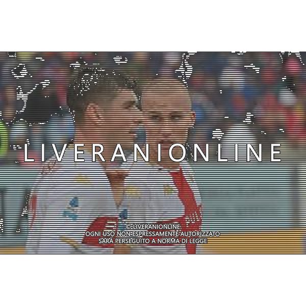 22-11-2025. Cagliari calcio-Genoa F.C: calcio, 12° giornta serie A 2025/2026, campionato calcio Italia, stadio Unipol Domus Cagliari. Foto Salvatore Moi/Agenzia Aldo Liverani s.as. Nella foto: Gol Genoa in trasferta contro Cagliari allo stadio Unipol Domus. Segna: Leo Ostigard Genoa ©MOI SALVATORE - AGENZIA ALDO LIVERANI SAS