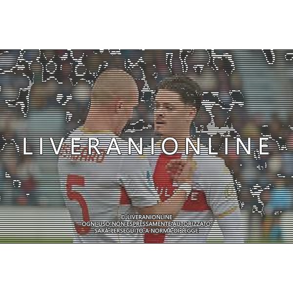 22-11-2025. Cagliari calcio-Genoa F.C: calcio, 12° giornta serie A 2025/2026, campionato calcio Italia, stadio Unipol Domus Cagliari. Foto Salvatore Moi/Agenzia Aldo Liverani s.as. Nella foto: Gol Genoa in trasferta contro Cagliari allo stadio Unipol Domus. Segna: Leo Ostigard Genoa ©MOI SALVATORE - AGENZIA ALDO LIVERANI SAS