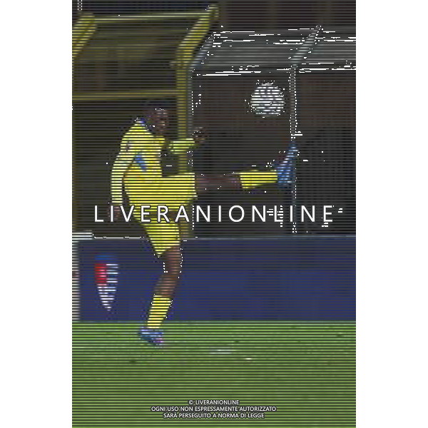 TVRCOR – Pro Patria vs Pergolettese – Serie C 15a giornata Campionato Calcio Serie C Lega Pro Busto Arsizio (VA) 21-11-2025 Stadio Carlo Speroni nella foto Mike Aidoo foto roberta corradin-ag aldo liverani sas